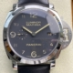 VS Factory Luminor Panerai Fake PAM359 Black Leather Strap Size 44mm