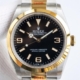 EW Factory Replica Rolex Explorer M124273-0001 Black Dial Size 40mm
