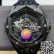 BBF Factory Hublot Replica Watches Big Bang Sang Bleu II 418.CX.1114.RX.MXM20 Black Ceramics