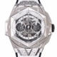 BBF Factory Hublot Replicas Big Bang Sang Bleu II 418.NX.2001.RX.MXM20 White Dial